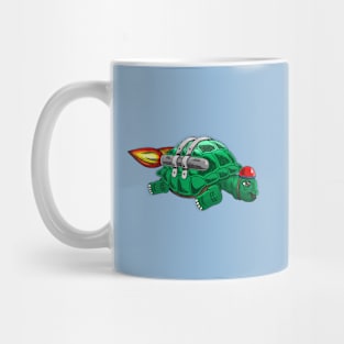 Rocket Turtle Mug